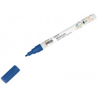 Hobby Line 47213 - Laque Peinture Stylo a pointe ogive fine - 1-2 mm - Bleu