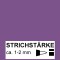 47216 - Hobby Line Marqueur permanent FINE, pointe ronde, 1-2 mm, violet
