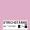 47217 - Hobby Line Marqueur permanent FINE, pointe ronde, 1-2 mm, rose
