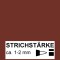 47218 - Stylo de peinture fine marron avec pointe ogive epaisseur de trait 1 - 2 mm, pour creer, ecrire et decorer de