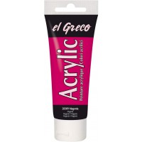 peinture acrylique el Greco, magenta, 75 ml