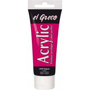 peinture acrylique el Greco, magenta, 75 ml