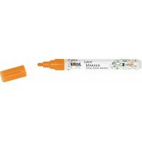 47036 - Stylo de peinture de retouche de taille moyenne orange fluo avec pointe ogive epaisseur de trait 2-4 mm pour 