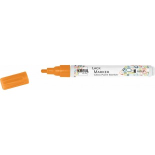 47036 - Stylo de peinture de retouche de taille moyenne orange fluo avec pointe ogive epaisseur de trait 2-4 mm pour 
