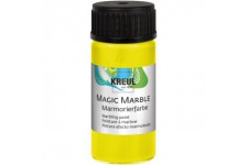 Peinture pour marbrer Magic Marble 73231 par - 20 ml - Jaune fluo