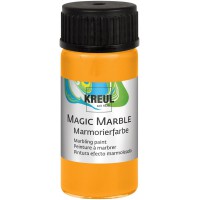 - Peinture pour marbrure Magic Marble fluo-20 ML, 73232, Orange Fluo