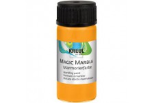 - Peinture pour marbrure Magic Marble fluo-20 ML, 73232, Orange Fluo