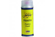 Solo Goya Fixativ 800150 Spray de Protection Ultra Transparent et Non Brillant pour Le Dessin a  la Craie, au Fusain et aux Cray