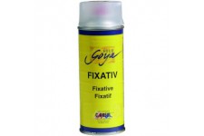 Solo Goya Fixativ 800150 Spray de Protection Ultra Transparent et Non Brillant pour Le Dessin a  la Craie, au Fusain et aux Cray