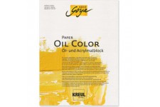 Solo Goya Paper Oil Color, Huile et Acrylique Fois Block, 10 Feuilles