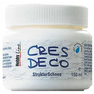 Hobby Line 49551 - CRES Deco Structure Neige 150 ML