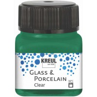 - Verre et Porcelaine Transparente, 640820, Vert fonce, 20 ML