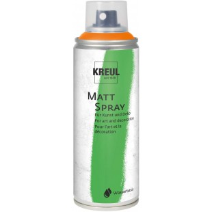 76313 - Spray hautement pigmente et impermeable pour l'interieur et l'exterieur Orange 200 ml - Version Allemande