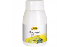 Solo Goya Pouring Fluid 87207 Flacon de 500 ml de liquide acrylique pour techniques de coulage et de fluide, a  base d'eau, opti