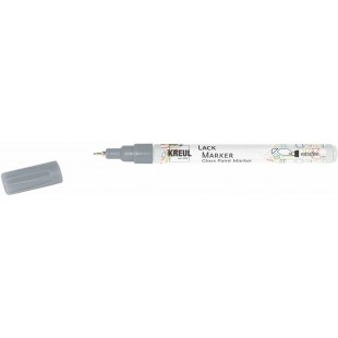 47421 - Marqueur pour laque extrafin, argent, largeur de trait d'environ 0,8 mm, pointe fine pour le travail en filig