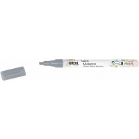 47521 - Hobby Line Vernis fois Stylet Calligraphy Pointe Calligraphie, 1-3 mm, argent