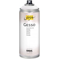 85274 - Solo Goya Gesso Blanc 400 ml Spray pour fond de teint sans traces de pinceau visibles, sechage mat, impermeable, a  base
