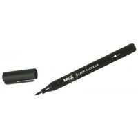 Marqueur noir 18174 - Pointe variable - Encre pigmentee resistante a l'eau - Ideal pour les croquis, les illustratio