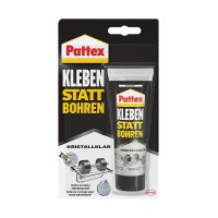 Pattex Tube de colle au lieu de percer 90 g Transparent