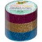 28503 de decoration a  paillettes ruban adhesif tape, weia¡/Gris/Noir