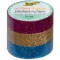 28503 de decoration a  paillettes ruban adhesif tape, weia¡/Gris/Noir