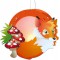 folia Lanterne ronde Orange