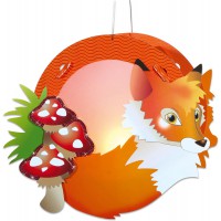 folia Lanterne ronde Orange