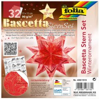 408/1515 pliable bltter Bascetta etoile rouge/imprime