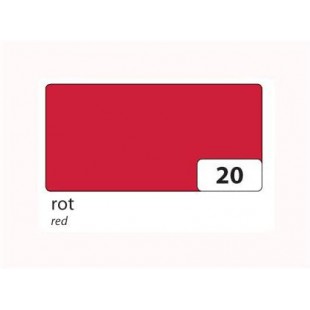 Papier Transparent - 505 x 700 mm - 115 g/m² - Rouge.