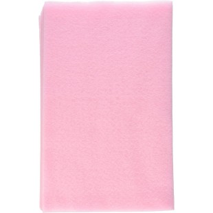 520426 - Feutre de Bricolage avec Laine Fine de qualite superieure, 10 Feuilles, 150 g/m², 20 x 30 cm, Rose, Traitement sans Col