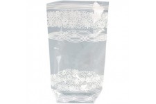 - Sachets en cellophane avec Impression Dentelle Blanche, Environ 14,5 x 23,5 cm, Lot de 10, 8531215, Transparent, 14,5 x 23,5