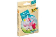 52910 Pegasus Kit de Couture en Feutre pour Enfant avec Pendentif en Forme de Pegasus Multicolore 15 pieces