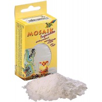 Folia Bringmann Joint de carrelage - Enduit de Remplissage des Joints, mosaique, Blanc 250g