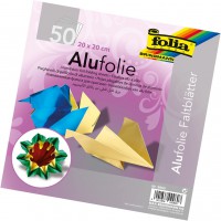 en Aluminium Pliable Feuilles 100 g/m², 50 Feuilles