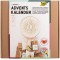 9386 Kit de bricolage pour creer un calendrier de l'Avent personnalise avec element en macrame tendance Multicolore