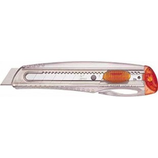 NT Cutter iL 120 P, boŒtier en plastique, orange-transparent