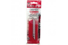 NT Cutter Lame de rechange BAD 21 P, largeur de la lame: 9mm