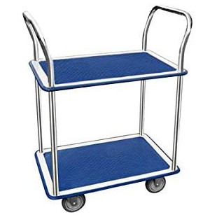 822012 etage Chariot, 2 etageres, (B) 730 x (L) 470 mm