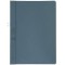 Chemises a clip, A4, sans rabat avant, bleu