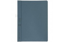 Chemises a clip, A4, sans rabat avant, bleu