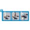 Lot de 10 : Containers d'archives 45,5x35,5x27 cm Gris/blanc