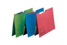 Lot de 50 : 100570023 A4 Carton Bleu dossier suspendu - Dossiers suspendus (A4, Carton, Bleu, 320 g/m², 200 feuilles, 318 mm)