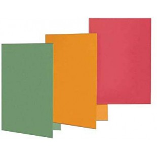 Lot de 100 : 100091651 Carton Jaune fichier - Fichiers (Carton, Jaune, A4, 100 feuilles, 250 g/m², 230 mm)