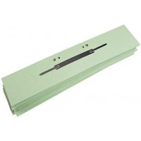 - Attaches-fixe en Carton manille pour format A4, vert perforation: 60 mm (sans oeillet), 80 mm