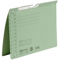 Lot de 50 : 100560089 A4 Carton Vert dossier suspendu - Dossiers suspendus (A4, Carton, Vert, 320 g/m², 200 feuilles, 318 mm)