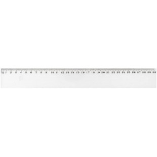 TRACAGE PLASTIQUE REGLE PLATE 40 cm