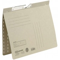 Lot de 50 : 100560103 A4 Carton Gris dossier suspendu - Dossiers suspendus (A4, Carton, Gris, 320 g/m², 200 feuilles, 318 mm)