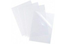 100210426 Lot de 100 pochettes transparentes Format A4 120 my