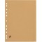 Touareg Intercalaire neutre A4 en carte Beige naturel