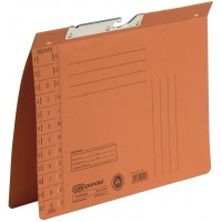Lot de 50 : 100560091 A4 Carton Orange dossier suspendu - Dossiers suspendus (A4, Carton, Orange, 320 g/m², 200 feuilles, 318 mm